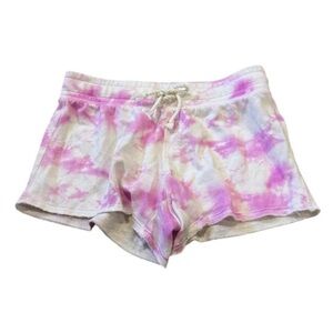 So Prefect Lounge Shorts Tie-Dye Size Small Pink